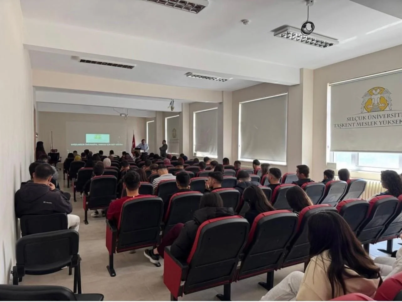 Taşkent Meslek Yüksekokulu Akademik-İdari Personel ve Öğrencilere Yönelik Seminer Gerçekleştirildi